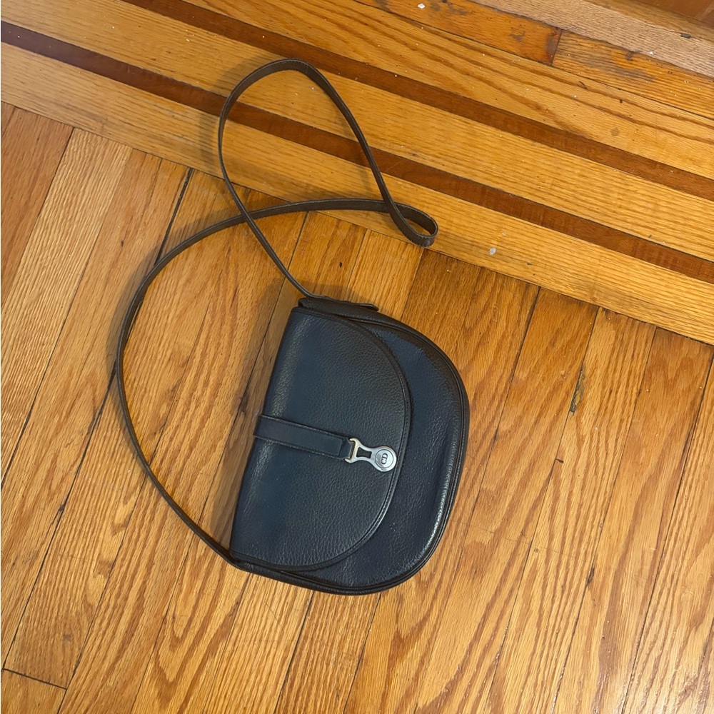 Vintage Dior Leather Crossbody Bag